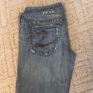27/35 silver jeans